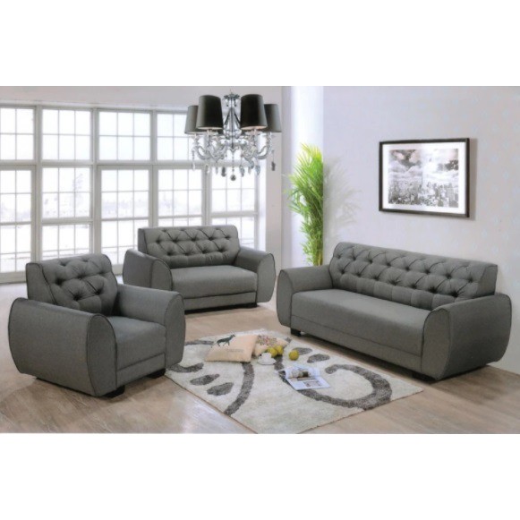 hanger Reorganiseren rivaal Luxury Fabric Sofa 3,2,1 Seater | Shopee Malaysia
