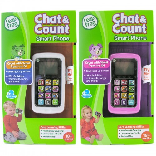 leapfrog chat and count cell phone