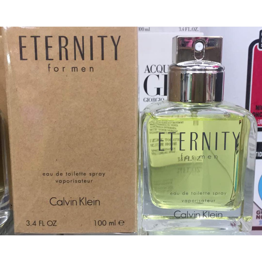 calvin klein eternity for men 100 ml