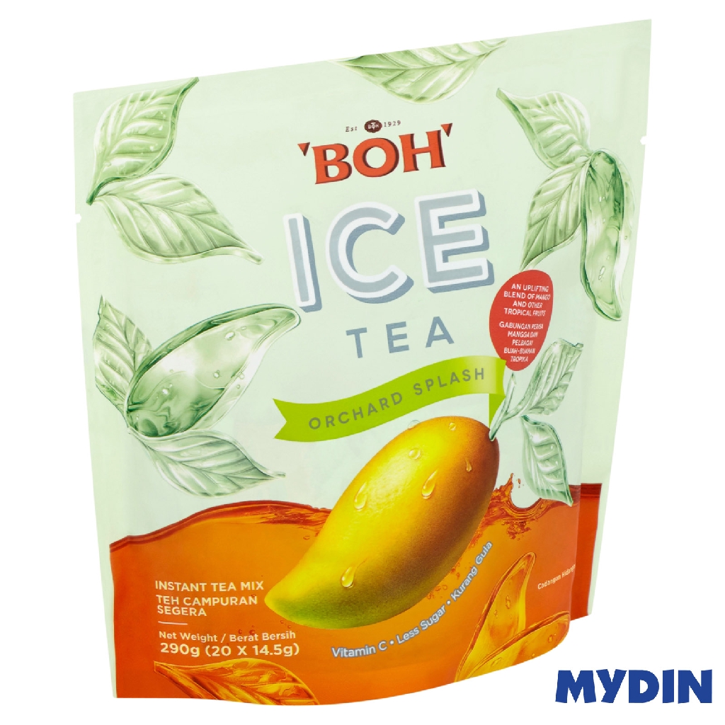 BOH Ice Tea Orchard Splash Instant Tea Mix (20s x 14.5g)