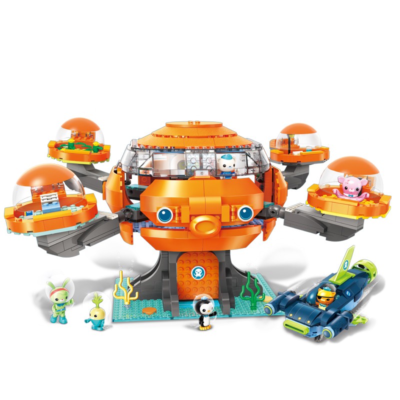 ENLIGHTEN The Octonauts octopus fort set 3716 Building