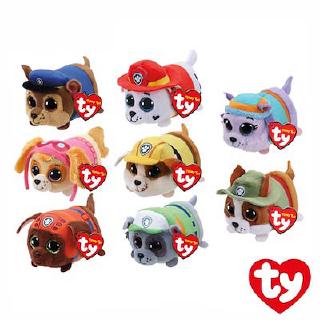 ty paw patrol stuffed animals