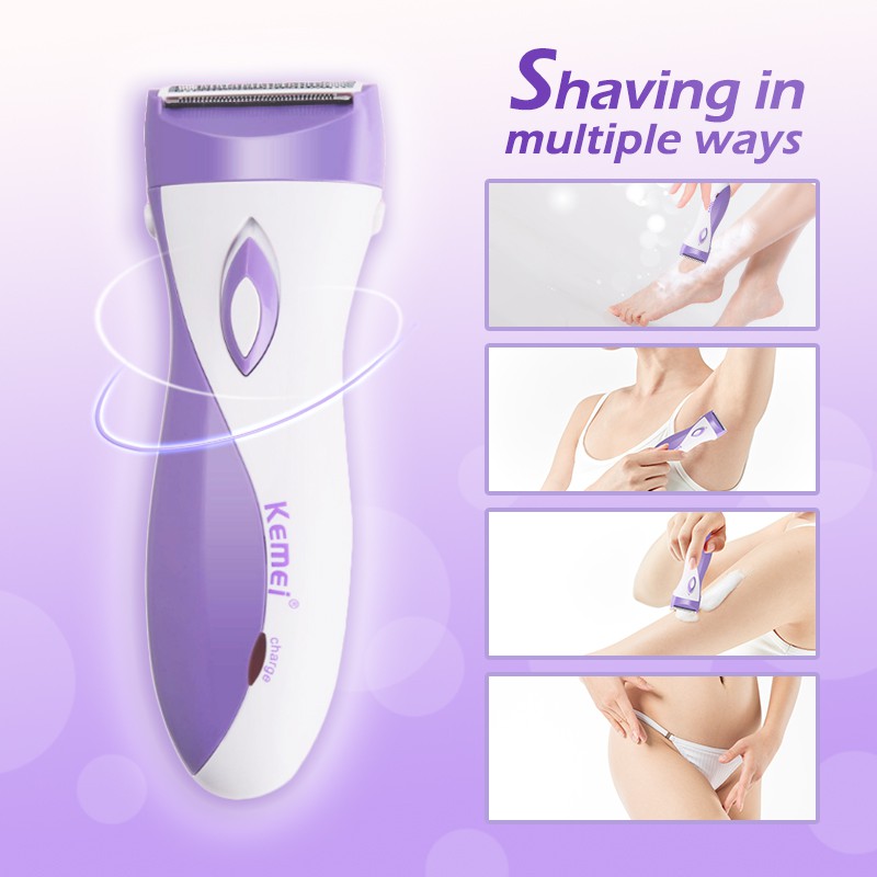 Female hair remover rechargeable shaver pubic hair shaver armpit hair  shaver women armpit shaver women mesin rambut painless | Shopee Malaysia
