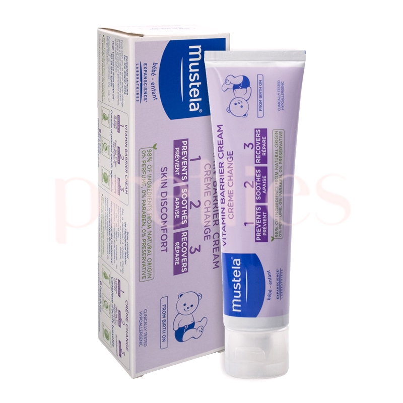 Mustela Vitamin Barrier Cream 100ml France Version Shopee Malaysia