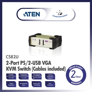 ATEN CS82U 2-Port PS/2-USB VGA KVM Switch / CS84U 4-Port PS/2-USB VGA KVM Switch