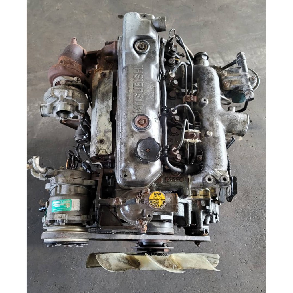 Mitsubishi Fuso Canter 4D34 turbo USED engine kosong | Shopee Malaysia