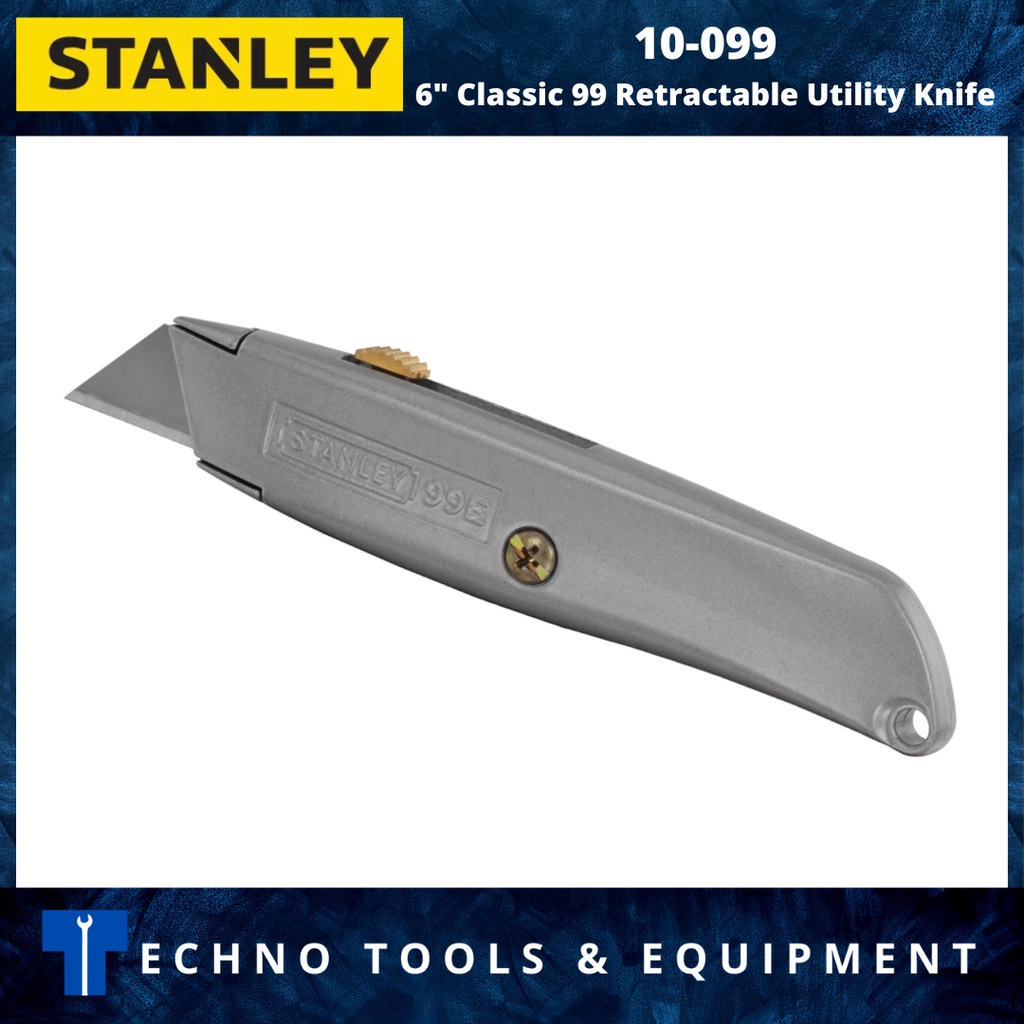 Stanley 10 099 6 Classic 99 Retractable Utility Knife Shopee Malaysia