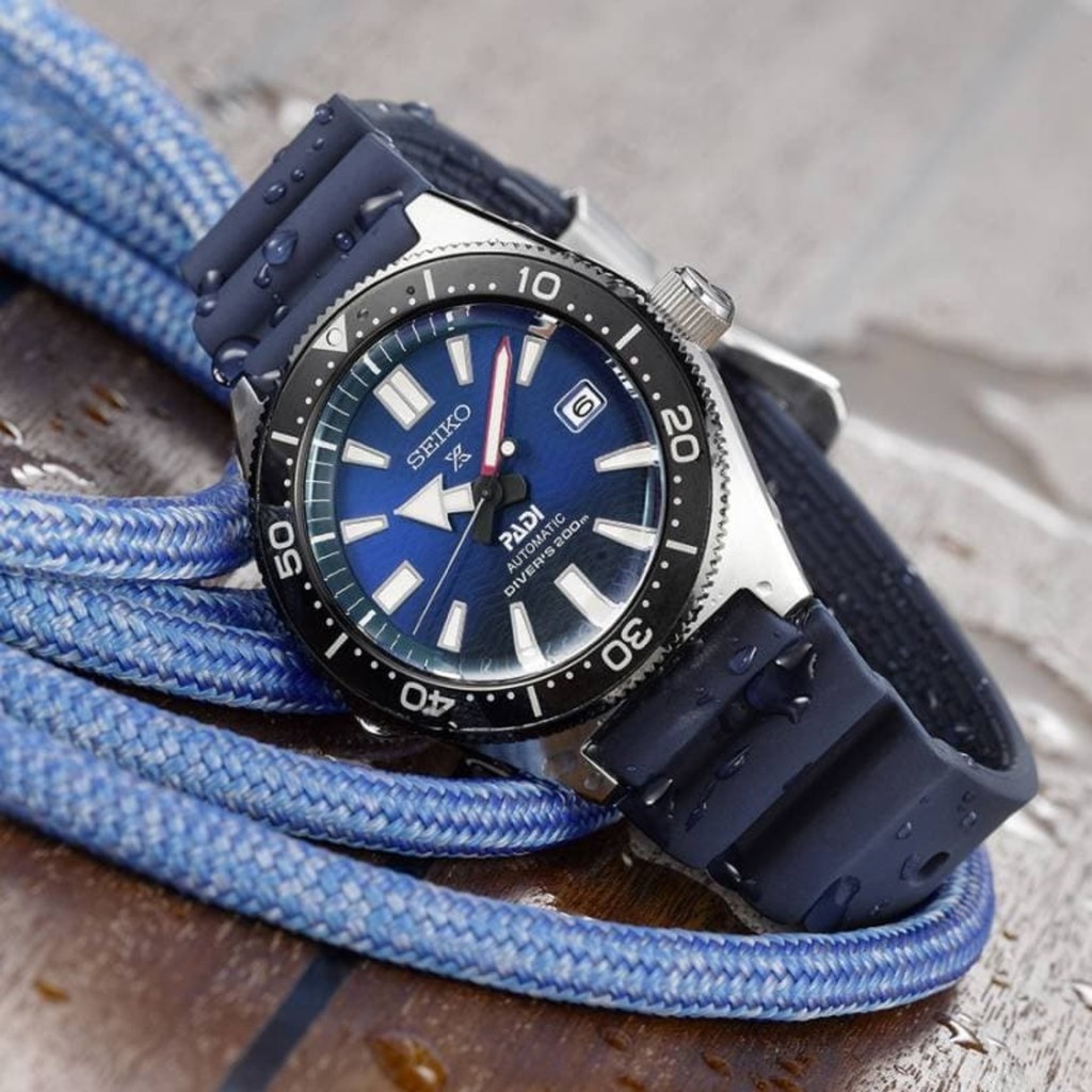 Original] Seiko SPB071J1 Prospex PADI Automatic Blue Silicone Strap Diver  Watch | Shopee Malaysia