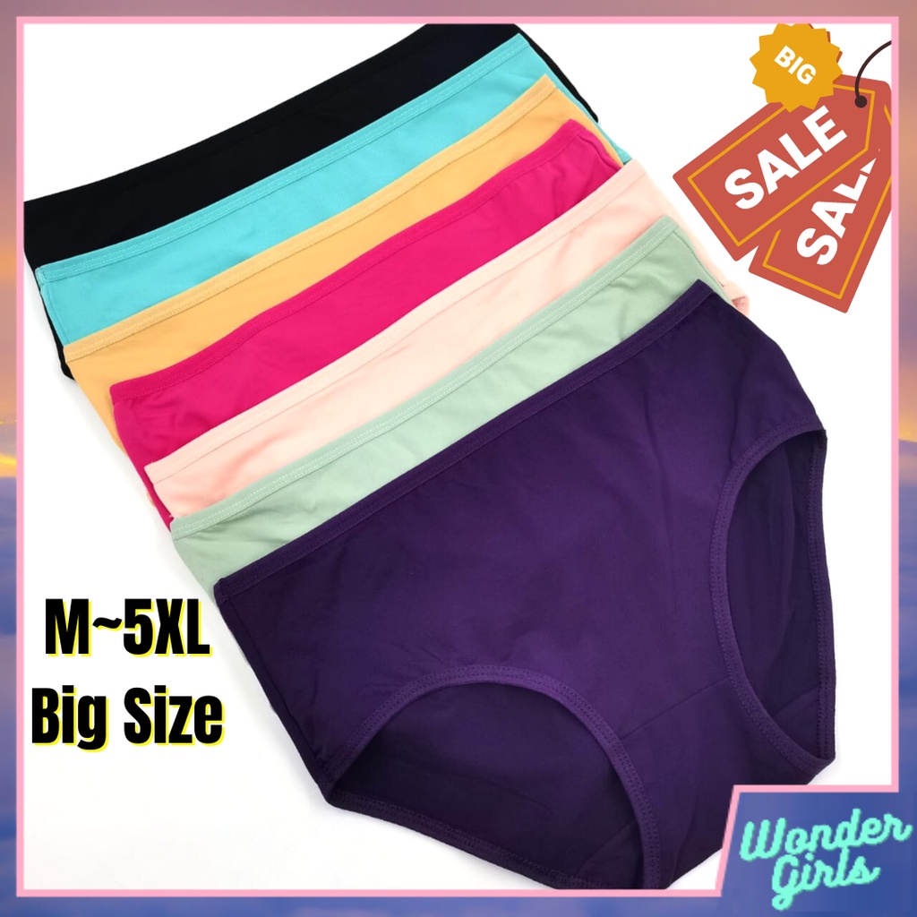 M~5XL Women Panties Plus Size Big Size Soft Material Underwear Women