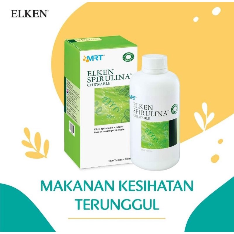 ELKEN SPIRULINA (TABLET) Shopee Malaysia