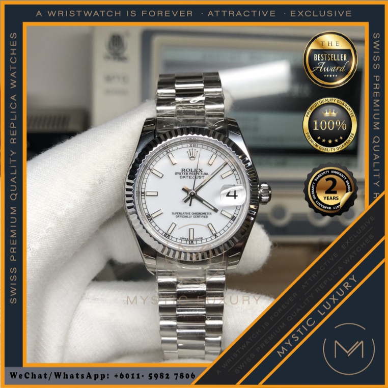 SWISS QUALITYRL ROLEXS  DATEJUST 178274 31MM WHITE STICK MARKERS DIAL  MYSTIC LUXURY LADIES WATCH AUTOMATIC LUXURY