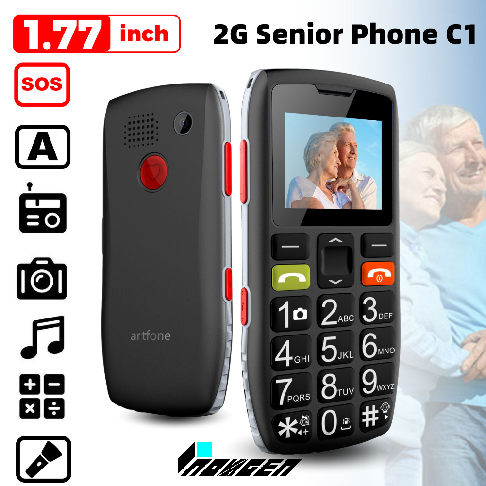 INOVAGEN 2G Senior Phone C1 With SOS key Speed Dial Big Display Icon