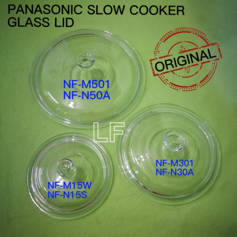 (Free Bubble Wrap)Panasonic Slow Cooker Glass Lid Cover NF-M301AW/NF-M15W/NF-M501AW/NF-N