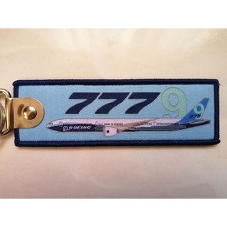 Keychain Boeing B777 - 9 777X Rollout livery Fabric | Shopee Malaysia