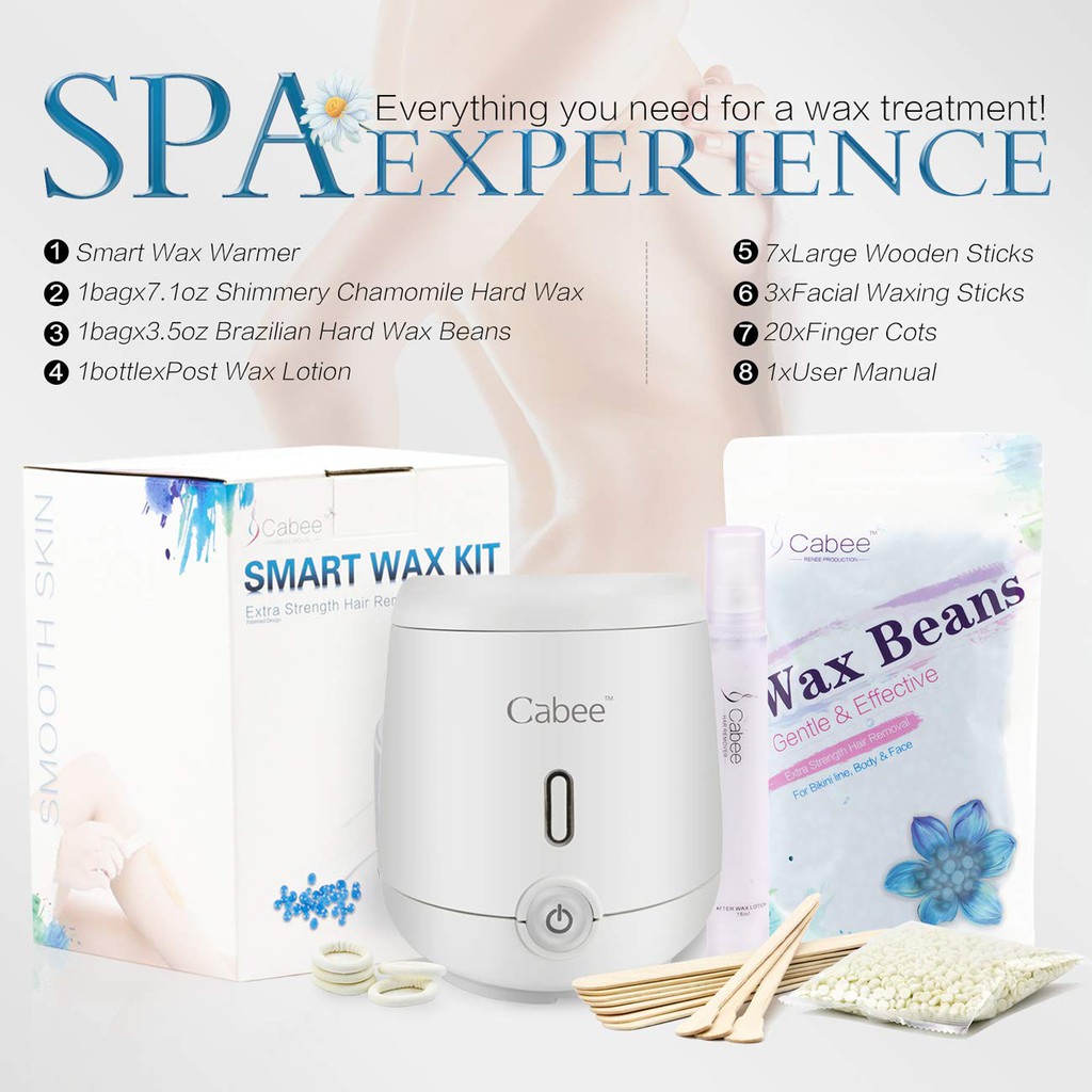 Professional Wax Warmer Kit For Hair Removal At Home Waxing