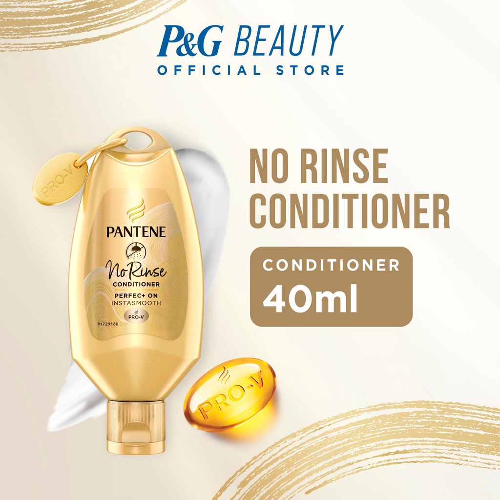 Pantene No Rinse Conditioner Perfect On Instasmooth (40ml) Shopee
