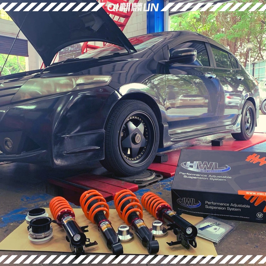 Honda Jazz GE City GM2 CR Z CRZ HWL ST 1 ST1 Fully Adjustable Suspension Coilover