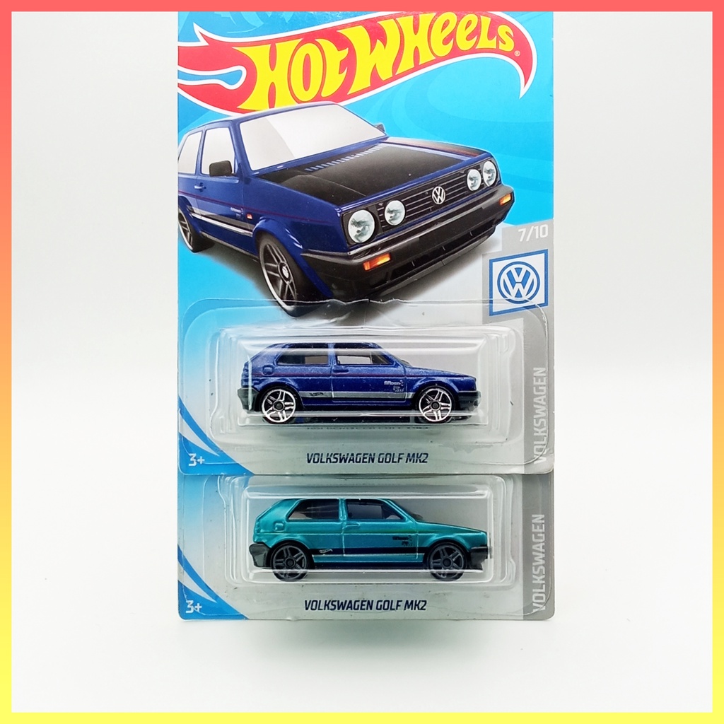 Hot Wheels Volkswagen Golf MK2 (Volkswagen Series) | Shopee Malaysia