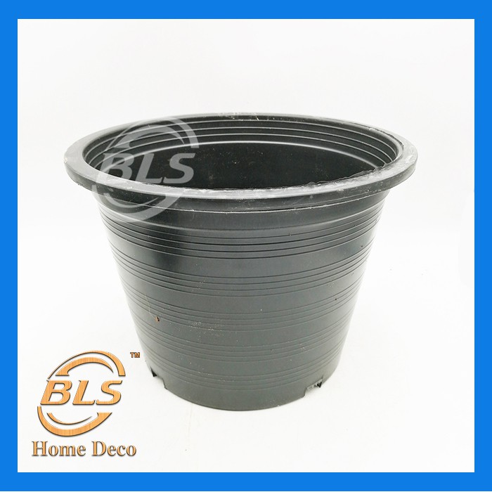 Thailand Black Color Flower Plant Pot Outdoor Gardening Plant Pot