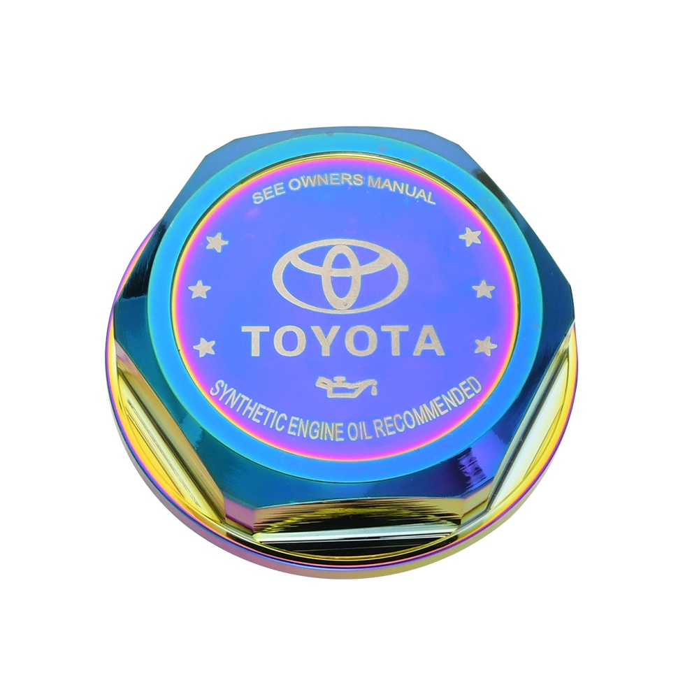 Have Premium Aluminium Car Engine Oil Cap Tank TOYOTA Filler Caps Auto Racing Modified Covers TRD GR HKS NOS TOM'S - Image 5