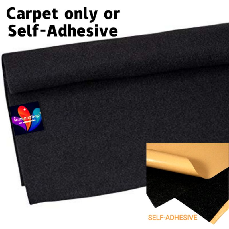 Carpet and selfadhesive , black carpet speakers woofer box,felt