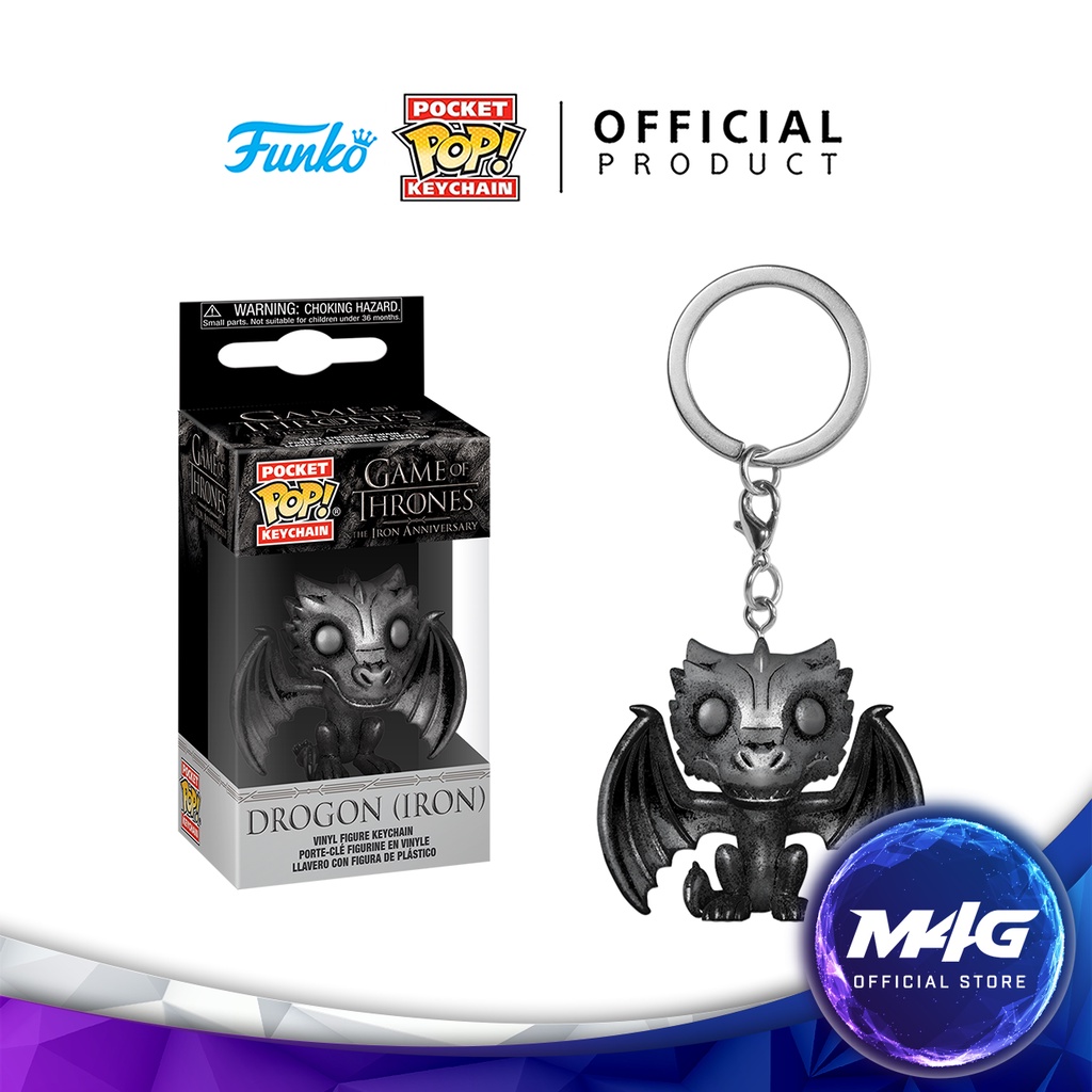 Funko Pocket POP! Keychain Game Of Thrones [10th Anniversary] Drogon