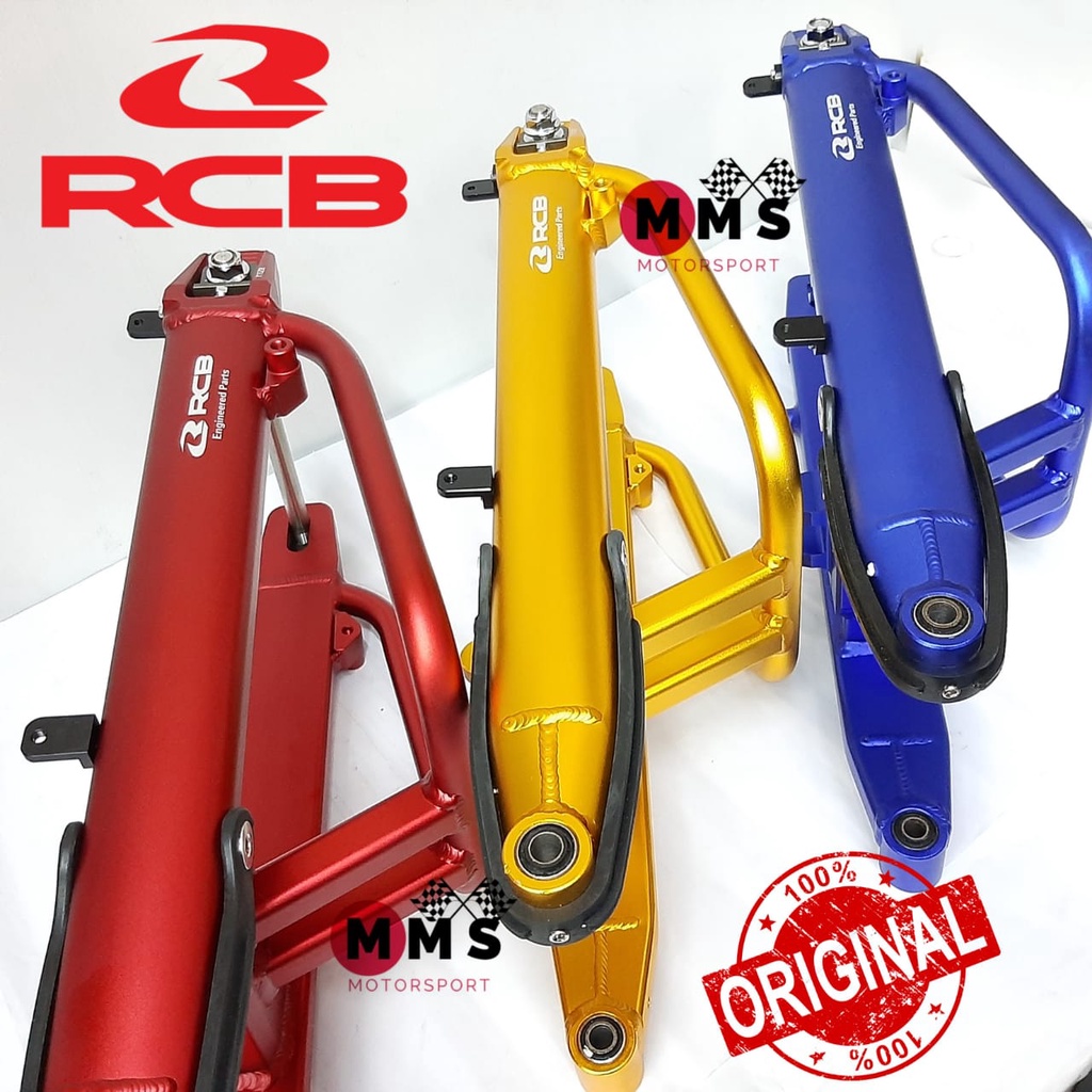 Racing Boy RCB Swing Arm Y15ZR Y15 Luxury Gold Red Blue Shopee Malaysia