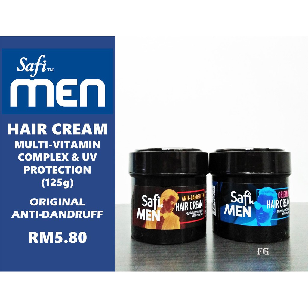 Safi Men Hair Cream 125g Shopee Malaysia