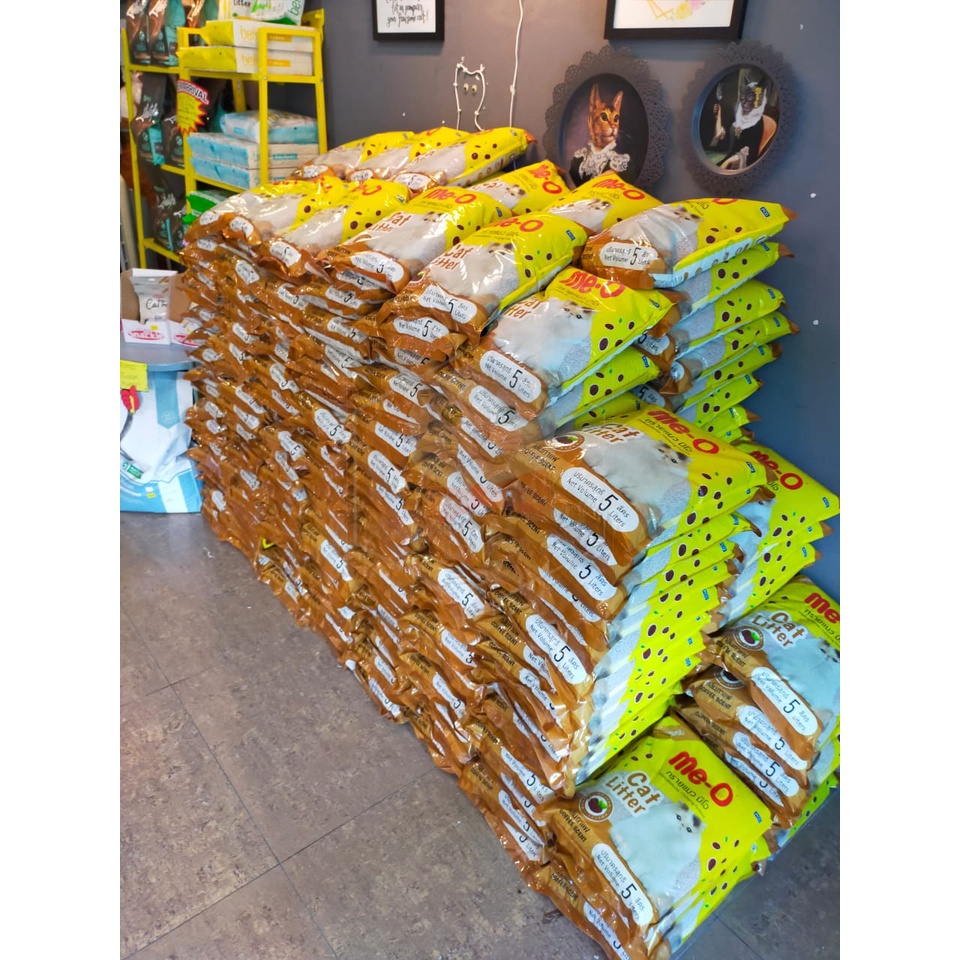 Me-O Cat Litter (Pasir Kucing) Coffee (5L) | Shopee Malaysia