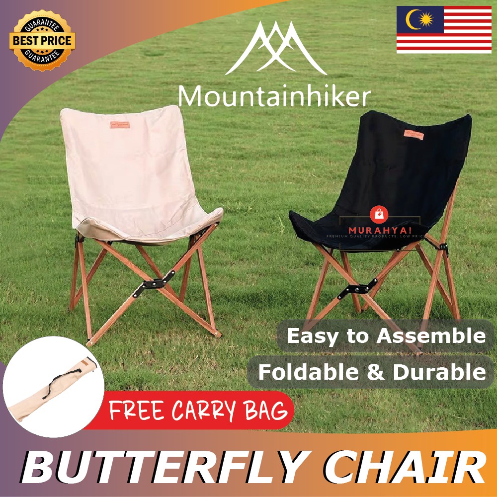 MountainHiker chair Kerusi camping lipat Butterfly portable naturehike ...