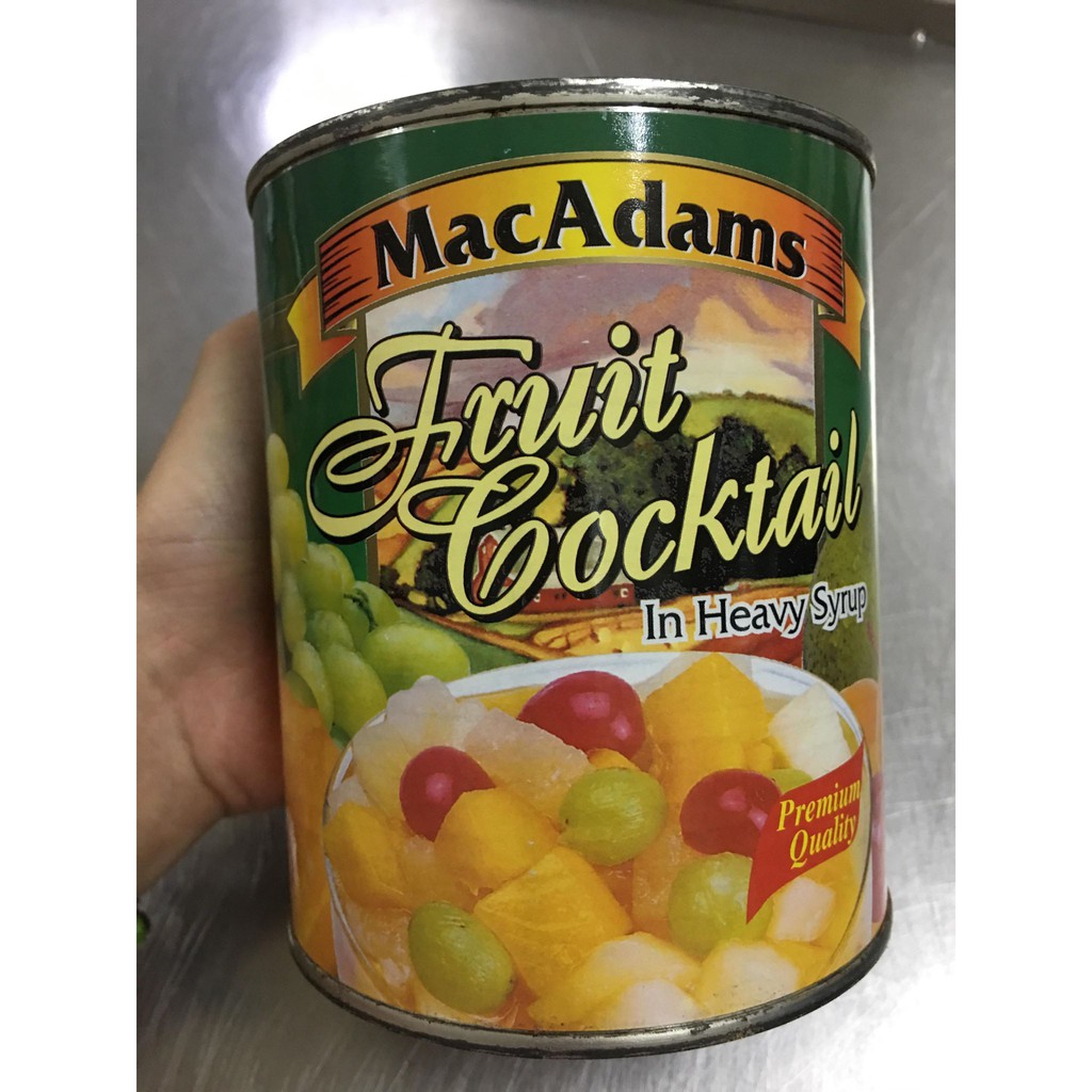 Fruit Cocktail In Heavy Syrup Buah Campuran Tin 825gm Shopee Malaysia