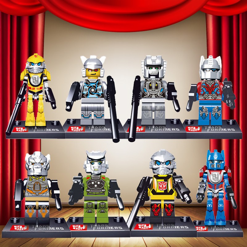 transformer lego minifigures