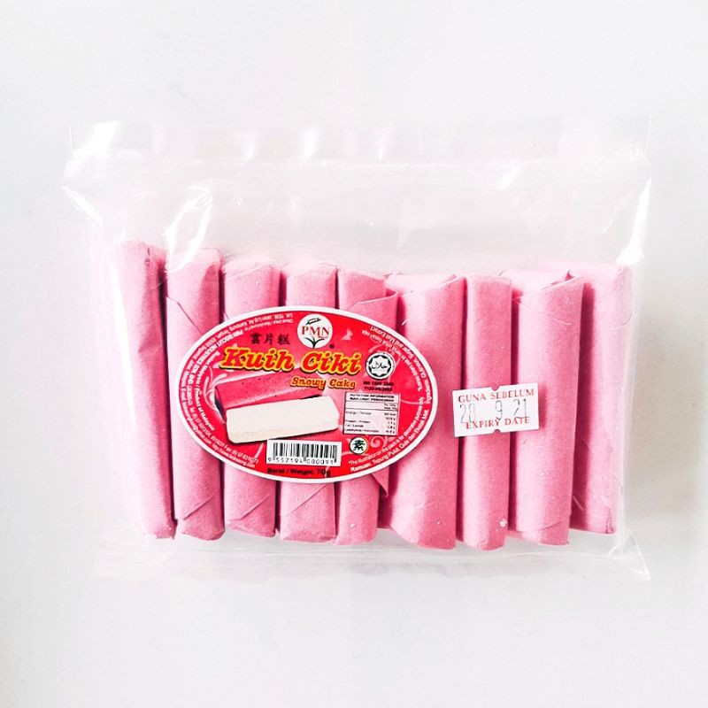 ( READY STOCK ) Kuih Ciki Snowy Cake 云片糕 70g