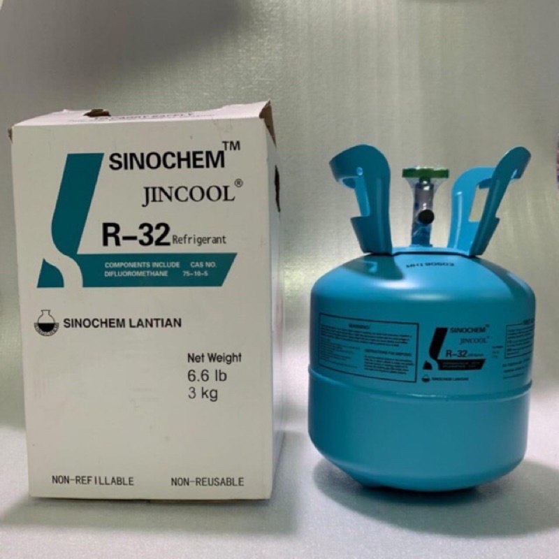 R32 // Air Cond Gas, R32 Gas, R32 JinCool Aircond gas 3KG Shopee Malaysia