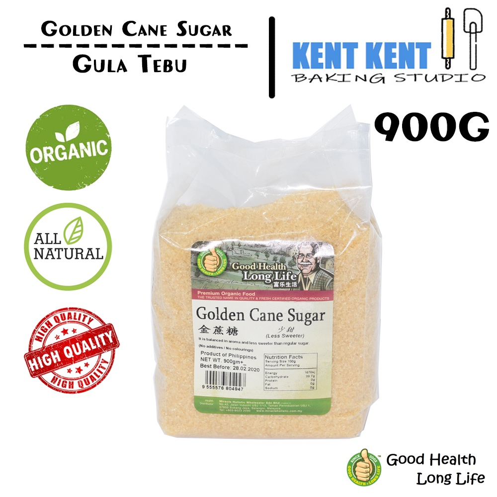 Ghll Golden Cane Sugar/Gula Tebu 900g