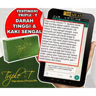 BY DRAZLAN TRIPLE T / TEA DETOX & HEALTH SUPPEMENT 