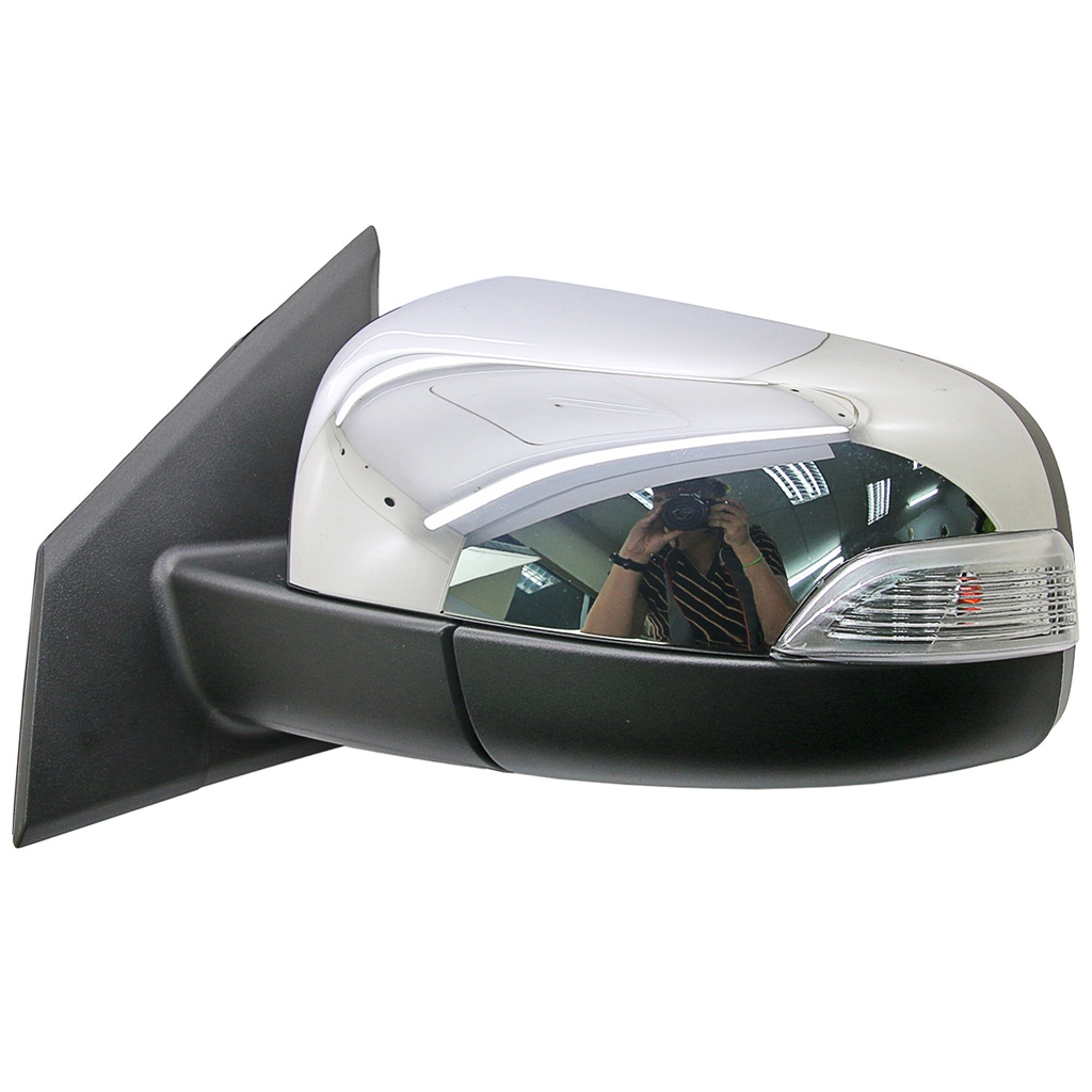 Front Chrome Electric Side Mirror w/Light 5P For Mazda BT-50 BT50 2012-2020