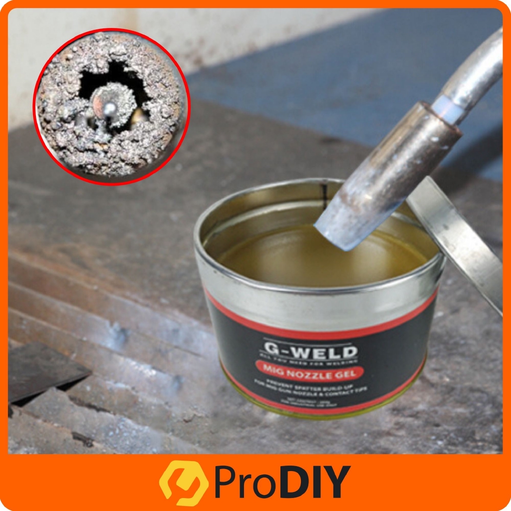 GWELD Nozzle Gel 200g For MIG Welding AntiSpatter MIG Torch Nozzles