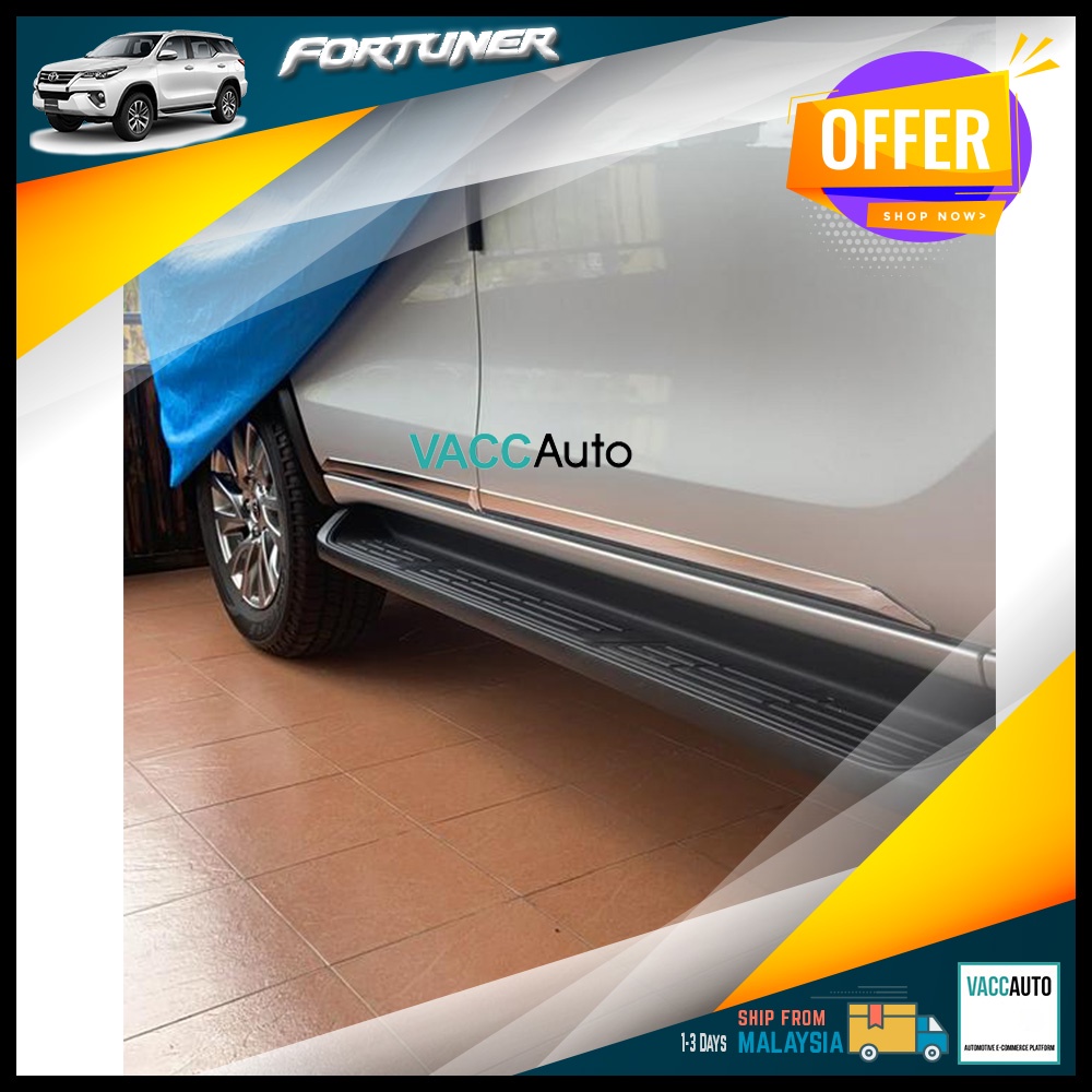Toyota Fortuner Door Moulding Chrome Body Side Door Molding Cover Trim For Fortuner 20162023