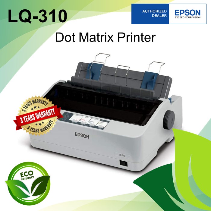 EPSON LQ310 DOT MATRIX PRINTER A4 24Pin USB Dot Matrix Printer LQ310
