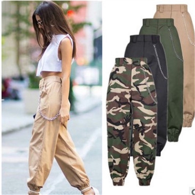 women's army camo pants