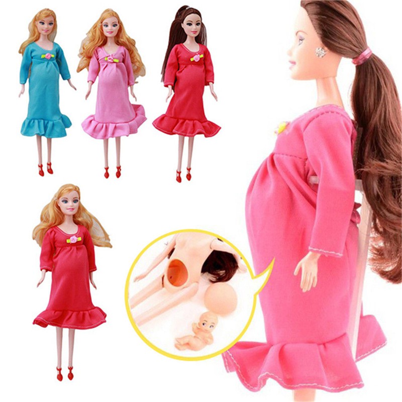 heart family pregnant doll