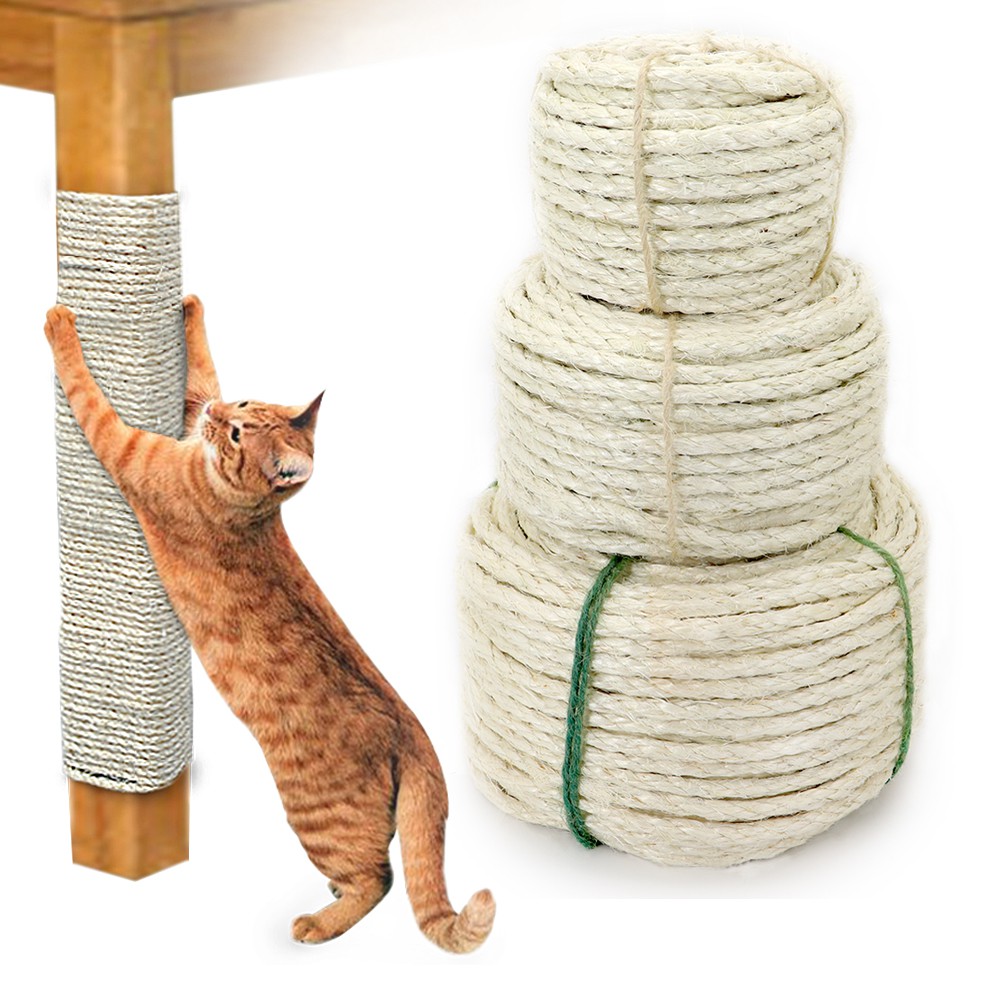 Durable Sisal Rope for Cat Tree Cat Climbing Frame DIY Cats Scratching ...