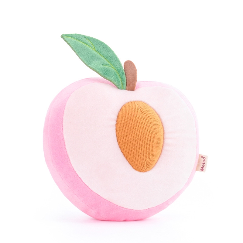 peach fruit plush