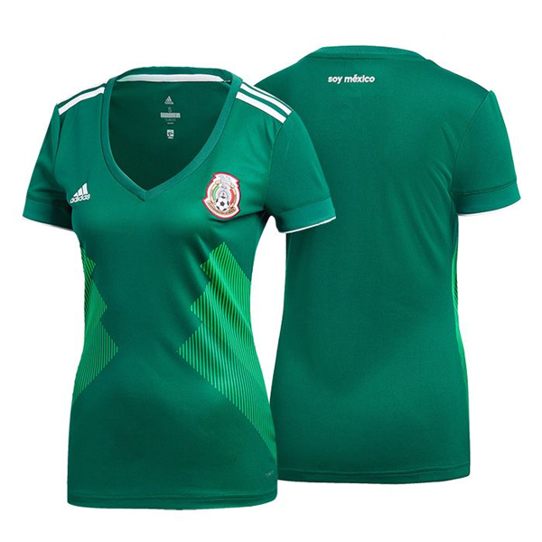 Mexico Women Home World Cup 2018 Fans Issue Jersey