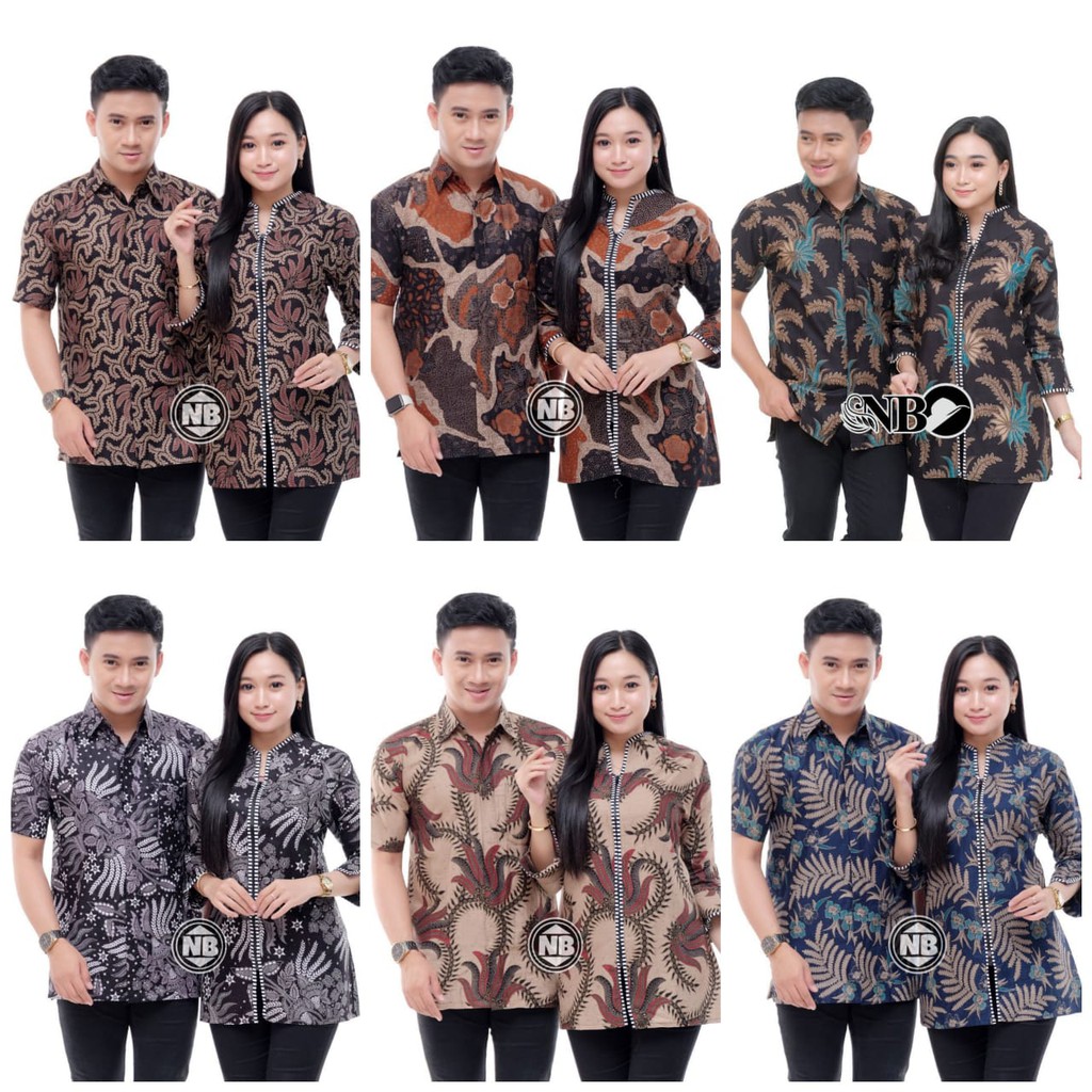 Batik Kalongan | Couple Batik Office Uniforms