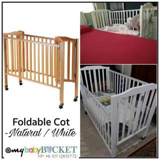 folding baby cot bed