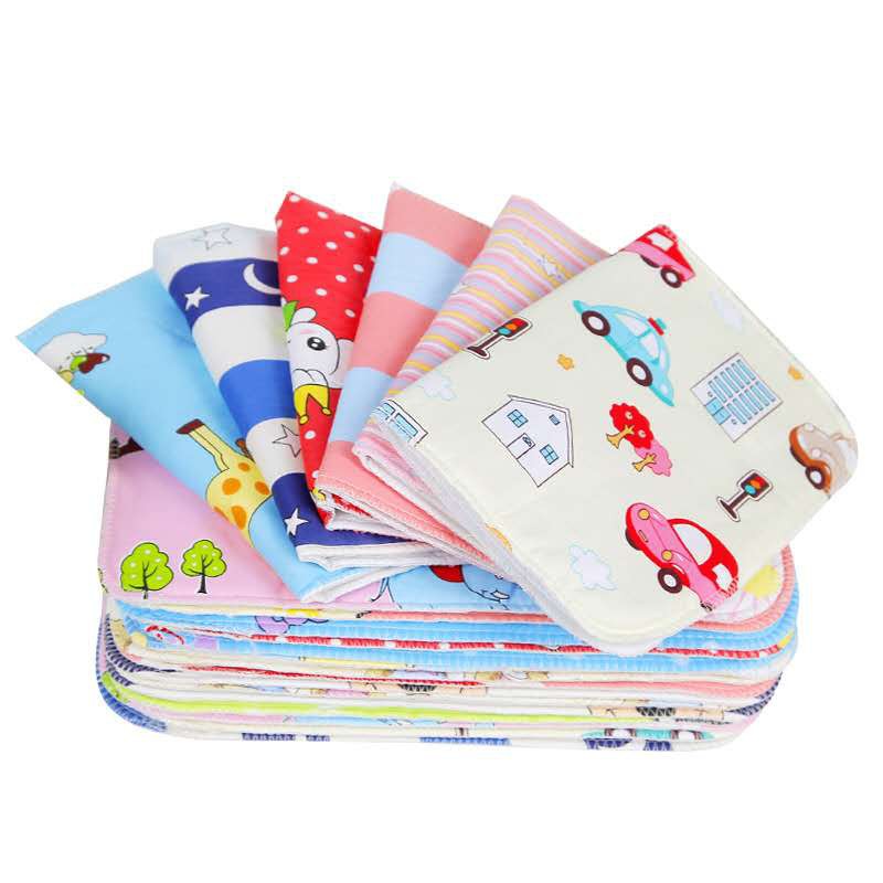 BABY WATERPROOF MATTRESS BEDSHEET WASHABLE CHANGING MAT (DESIGN RANDOM