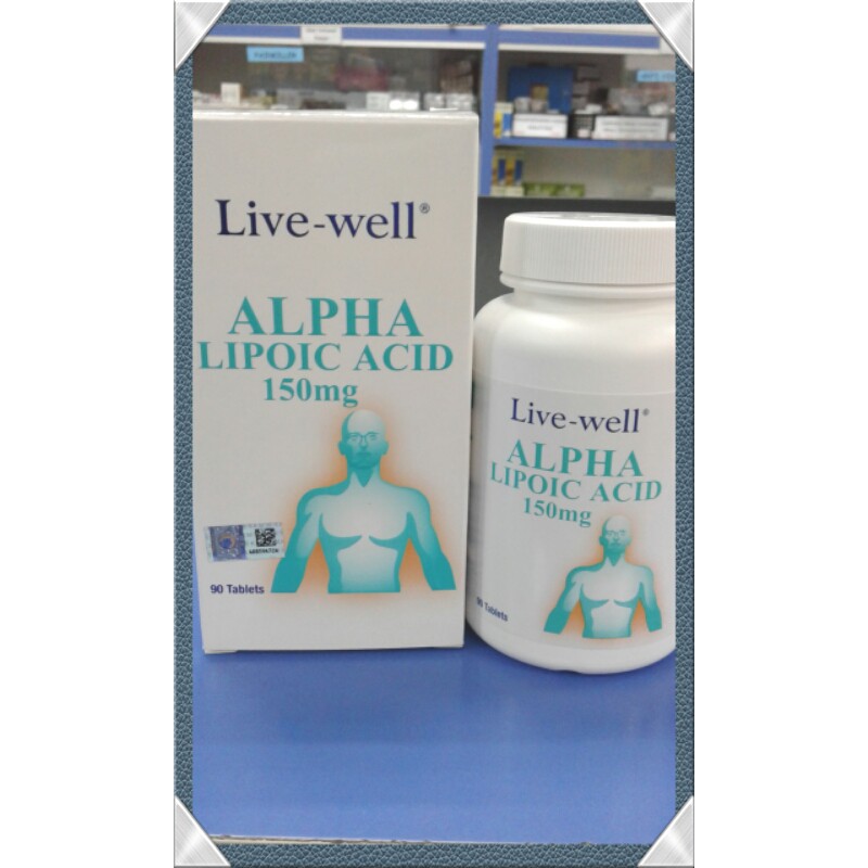 Clearance Live Well Alpha Lipoic Acid 150mg Exp 4 21 Shopee Malaysia