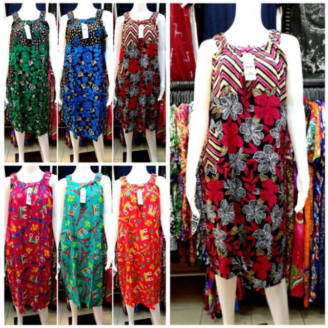  BAJU  BATIK  BAJU  DRESS BAJU  BATIK  TIDUR FREE SIZE GOOD  